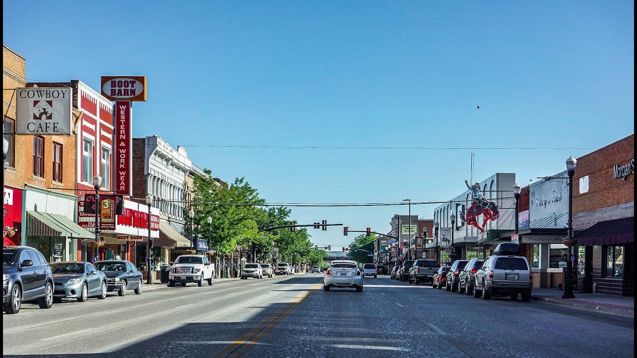 Город миля. Sheridan Wyoming.